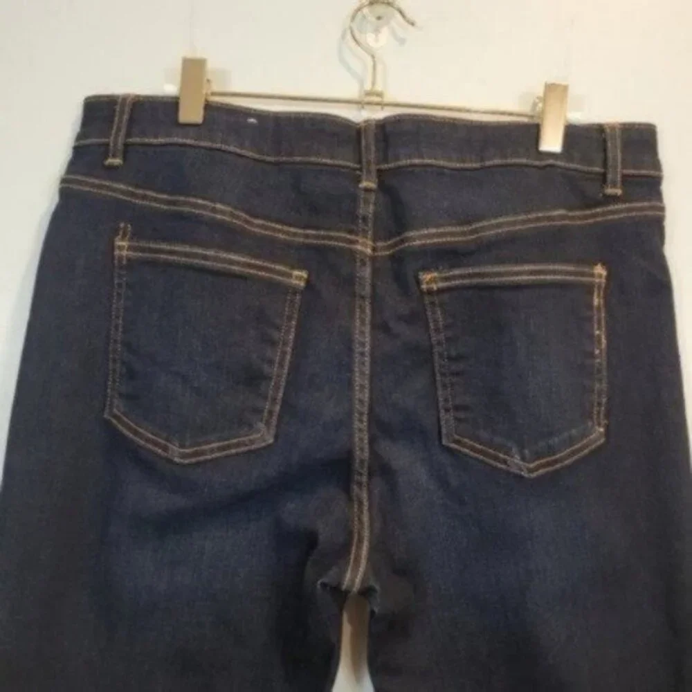 PopSugar | High Rise Skinny Jeans Dark Rince Wash NWT - Picture 5 of 12